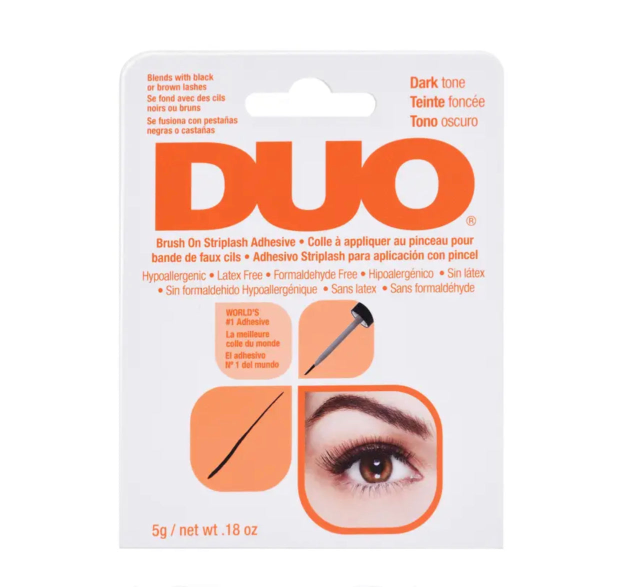 Dark Orange Duo Glue
